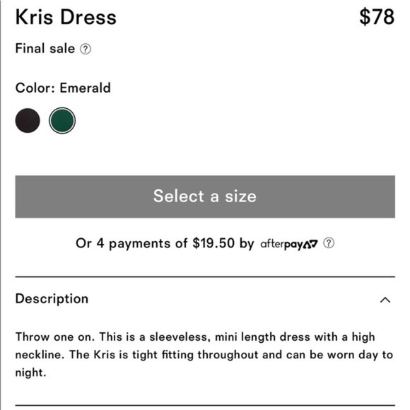 Reformation Kris Dress Green XL Eco Rib Knit Bodycon Mini Stretchy Bra Friendly - Picture 12 of 15